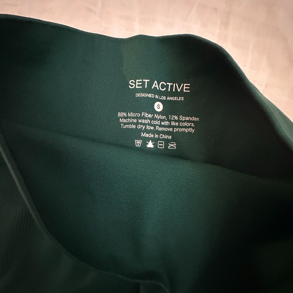 Set Active Sculptflex Box Cut Bra and Leggings - Mojito - Picture 3 of 4
